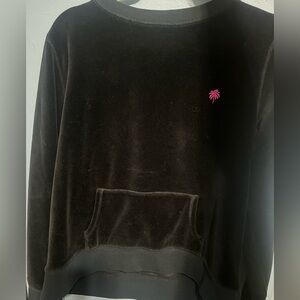 LILY PULITZER Velvet Sweater Sweatshirt Y2K